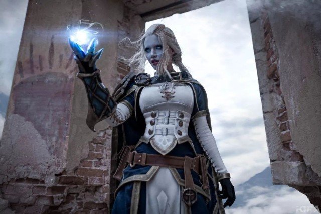 One more gorgeous Warcraft lady under my belt! Jaina Proudmoore...
