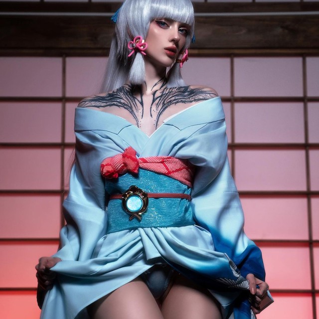 Any Ayaka’s mains here?❄️Kamisato Ayaka in kimono photo set will...