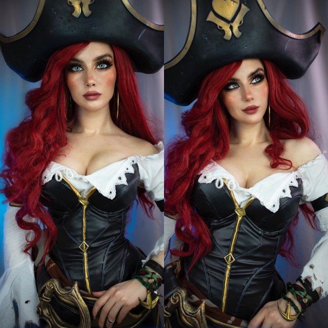 fun fact - I can't swim 🌊But Miss Fortune can!:)...