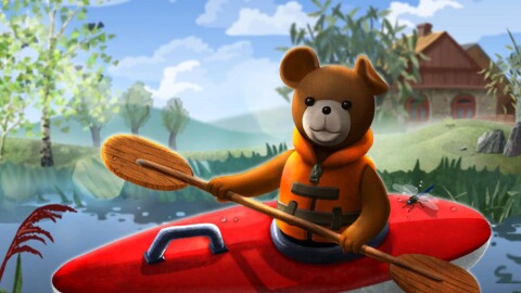 Teddy Floppy Ear - Kayaking Icône de jeu