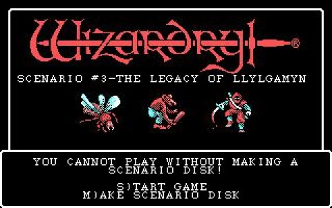 Wizardry III: Legacy of Llylgamyn Game Icon