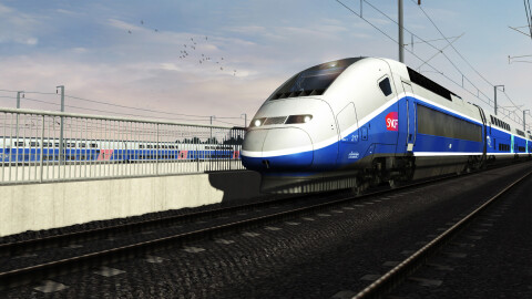 TGV Voyages Train Simulator Icône de jeu