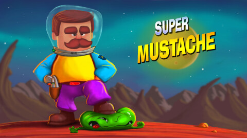 Super Mustache Game Icon