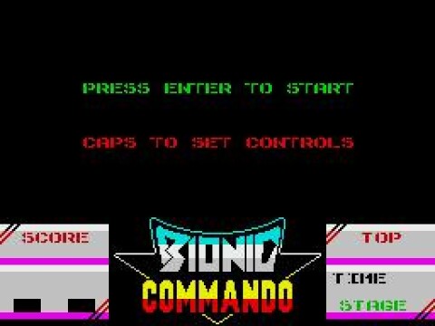 Bionic Commando (1987) Icône de jeu