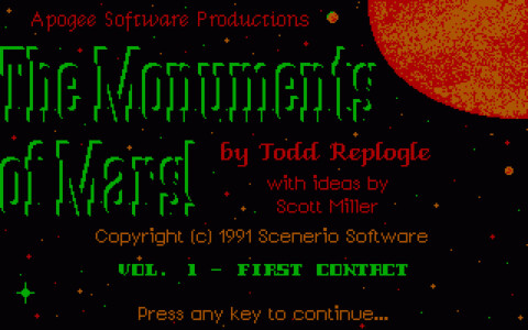 Monuments of Mars Game Icon