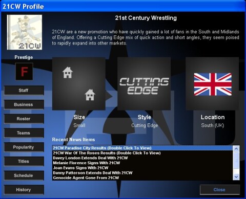 Total Extreme Wrestling 2005 Icône de jeu