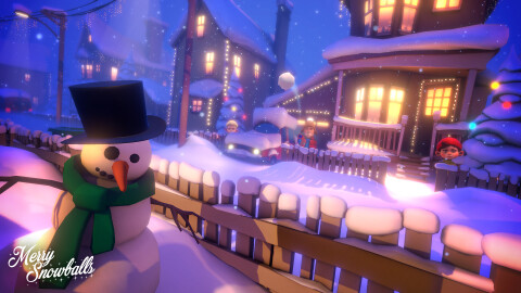 Merry Snowballs Game Icon