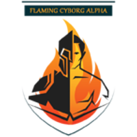 Team Flaming Cyborg Alpha Logo