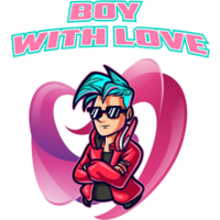 Team Boy With Love Logo