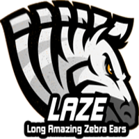Team Long Amazing Zebra Ears Logo