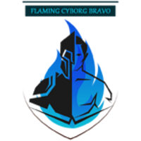 Flaming Cyborg Bravo
