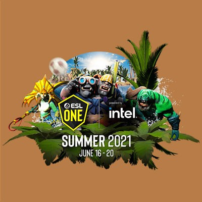 ESL One Summer 2021 [ESL] Torneio Logo