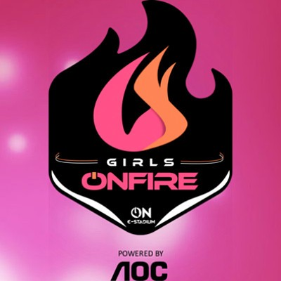 2021 GIRLS On Fire [GOF] Torneio Logo