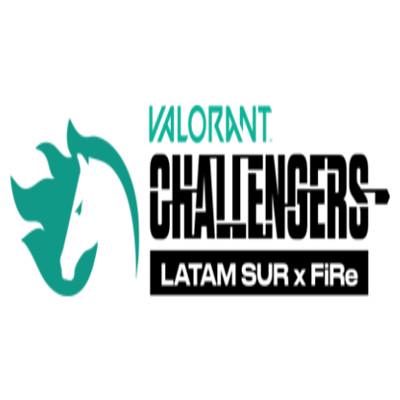 2023 VALORANT Challengers Latin America South Relegation [VCL LAS] Torneio Logo