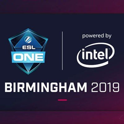 2019 ESL One Birmingham [ESL One ] Tournament Logo