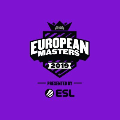 2019 European Masters Summer [EM] Torneio Logo
