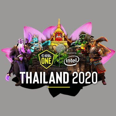 2020 ESL One Thailand Asia [ESL ONE] Torneio Logo