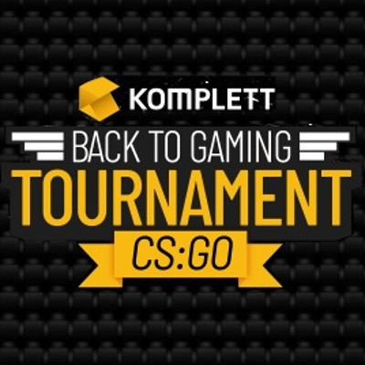 2021 Komplett Back to Gaming Sweden [KBGS] Tournament Logo