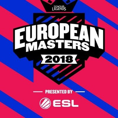 2018 European Masters Summer [EM] Tournament Logo