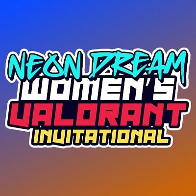 2022 NRG Valorant Neon Dream Invitational [NRG] Tournament Logo