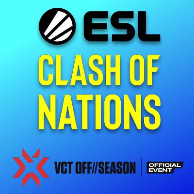 2023 ESL Clash of Nations [ESL CoN] Tournament Logo